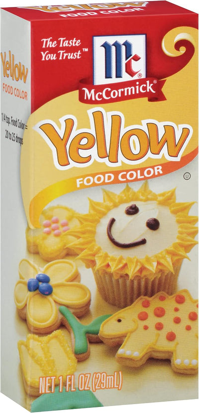 Color alimenticio amarillo 1oz