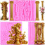 Molde de silicona columna griega para fondant y decoración de tartas