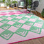 Alfombra impermeable reversible 8x10ft para exteriores