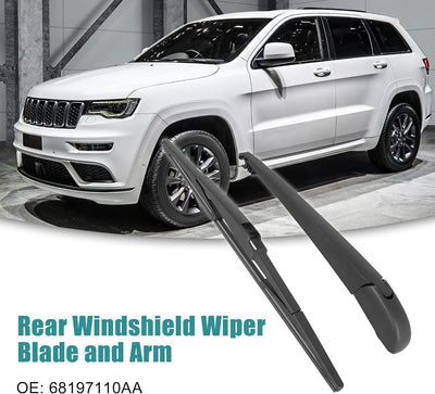Limpiaparabrisas trasero Jeep Cherokee 1 set color negro