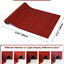 Alfombra roja pasillo 3ft11x9ft10 antiderrap