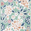 Alfombra exterior lavable 2x10ft verde y azul marino