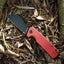 Cuchillo plegable acero G10 hoja negra 3.54pulg