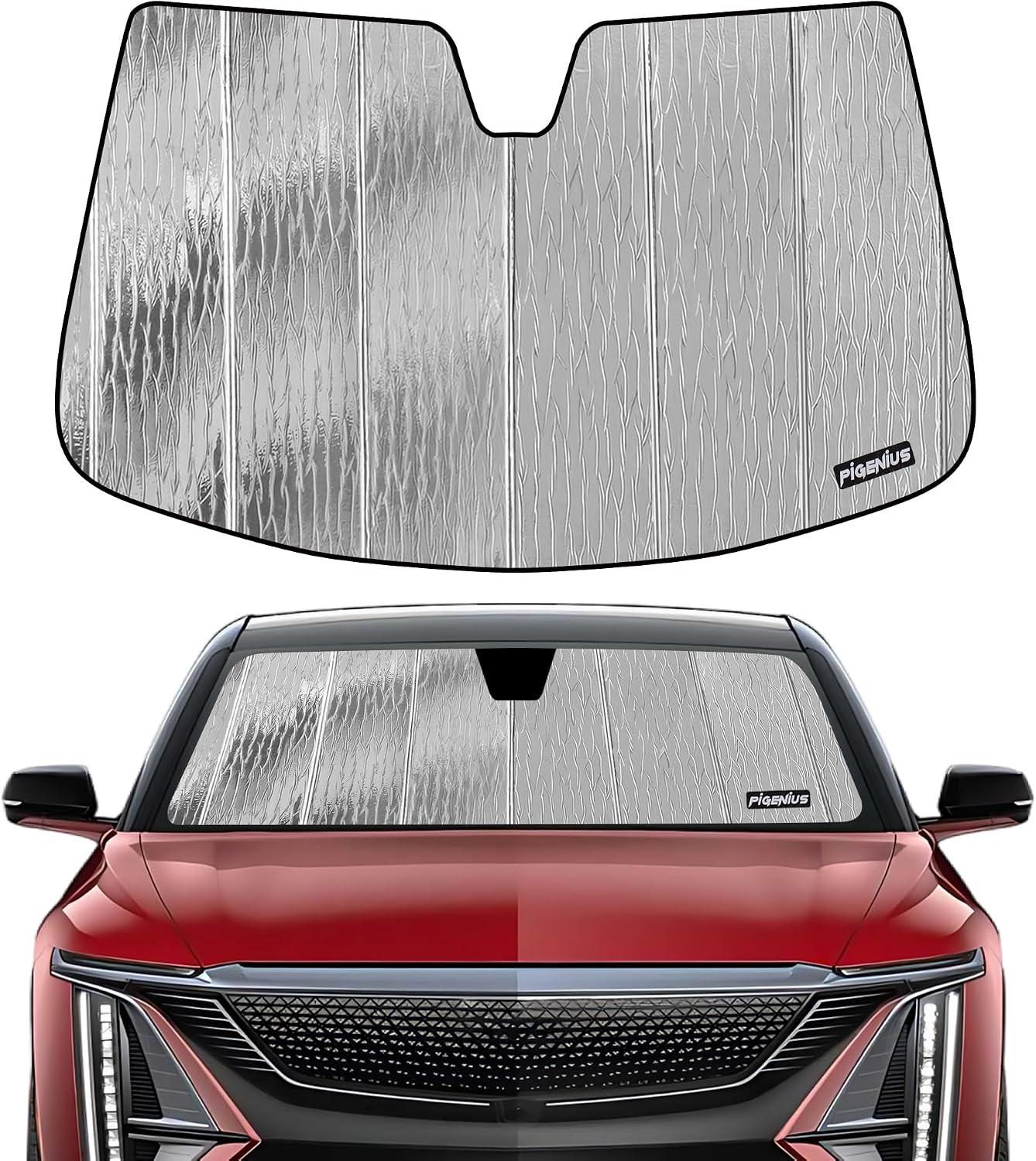 Parasol parabrisas Cadillac Lyriq 23-26 33" reversible