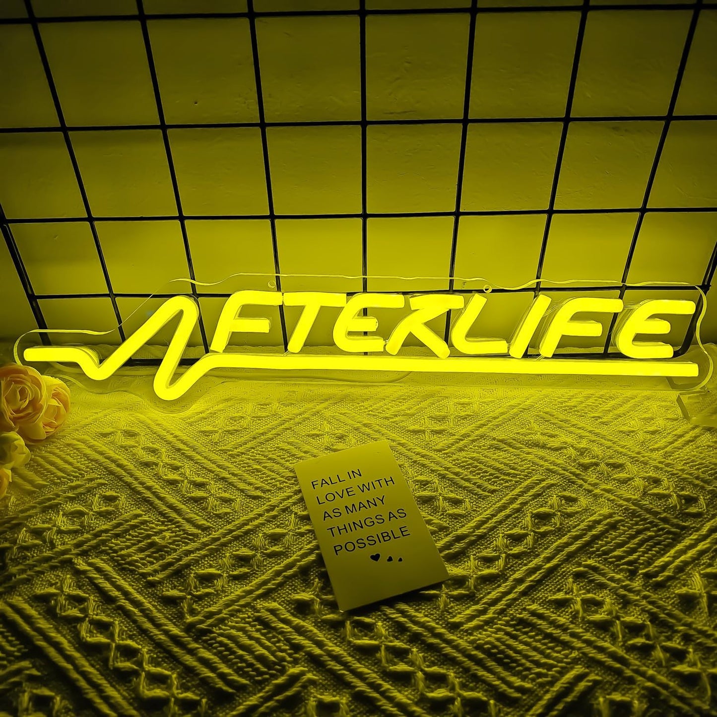 Letrero Neón Cyberpunk para Sala de Set y Dormitorio