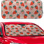 Parasol rosado plegable UV para parabrisas 59x31