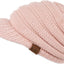 Sombrero punto acanalado ala mujer YJ-131