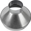 Reductor conducto acero galvanizado 10 a 4 pulg