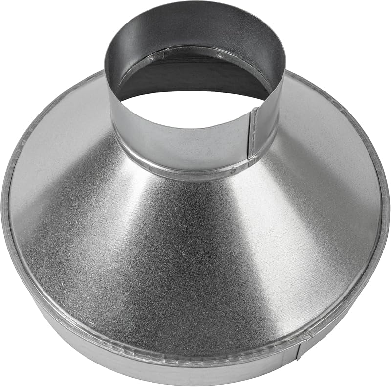 Reductor conducto acero galvanizado 10 a 4 pulg