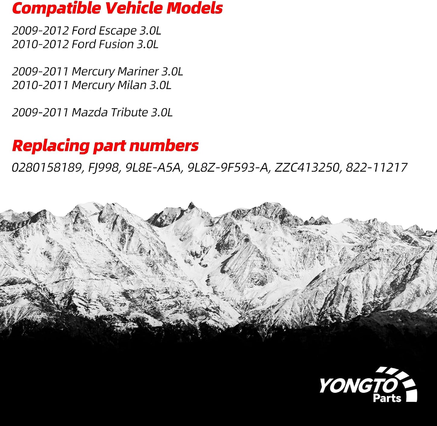 6 Inyectores combustible comp Ford Escape 2010-12 Mazda