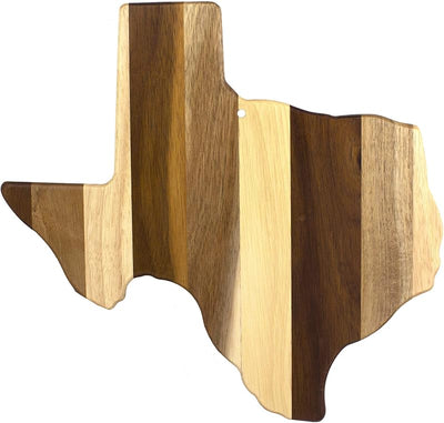 Tabla servir cortar Rock & Branch diseño Texas arte pared