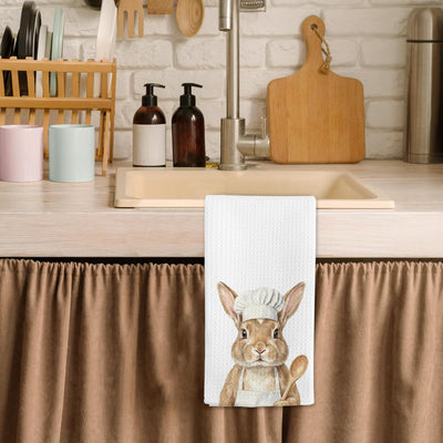 Toallas de cocina con regalos de conejo para amantes de conejos