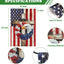 Bandera jardín 12x18pulg estrellas rayas doble estándar