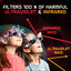 Gafas eclipse solar para niños 12 pzas unicornio y princesa CE