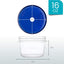 5 Pzas Contenedor Delicatessen 16oz Tapas Azules