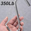 Ganchos carne acero inox 8" set 6