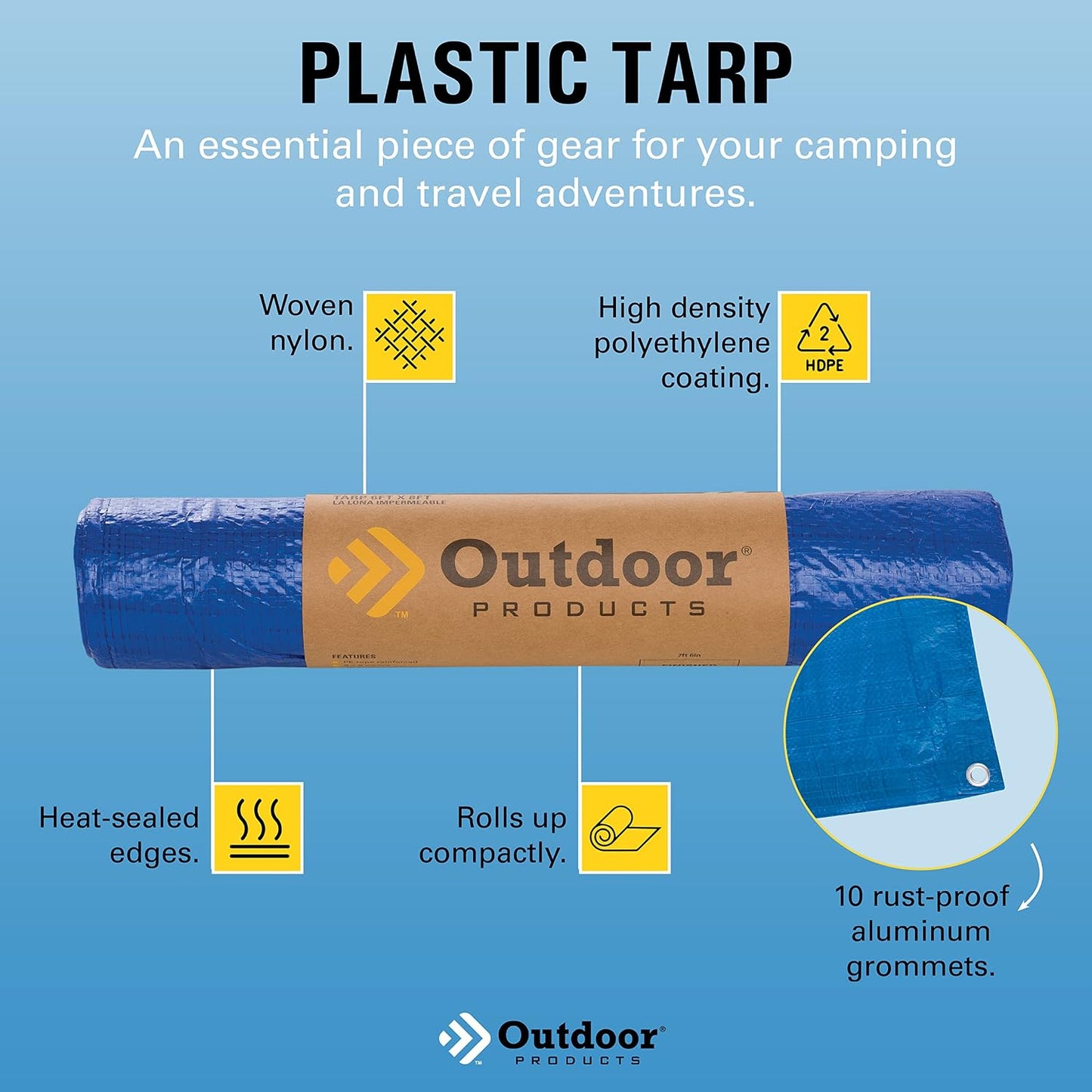 Lona plástico multiusos impermeable varios tamaños