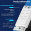 Interruptor temporizador 1-30 min para iluminación LED 1200W