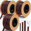 Telar alambre trenzado PET 300" 1/4-3/8 funda TV computadora