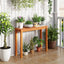 Soporte plantas madera teca interiores exteriores