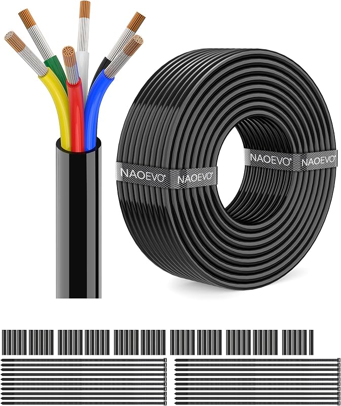 Cable eléctrico 16 AWG flexible 12V automotriz