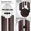 Campanillas viento 48pulg exterior tono profundo