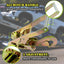 4 Correas Amarre Auto 2x96" 3300lb Ajustables