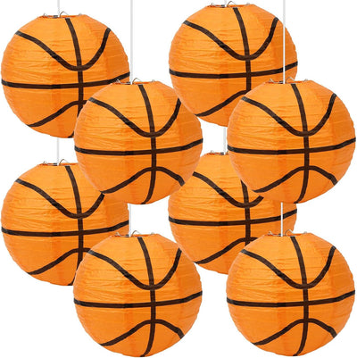 Centros Mesa Baloncesto Naranja 8 Pzas 7.9pulg