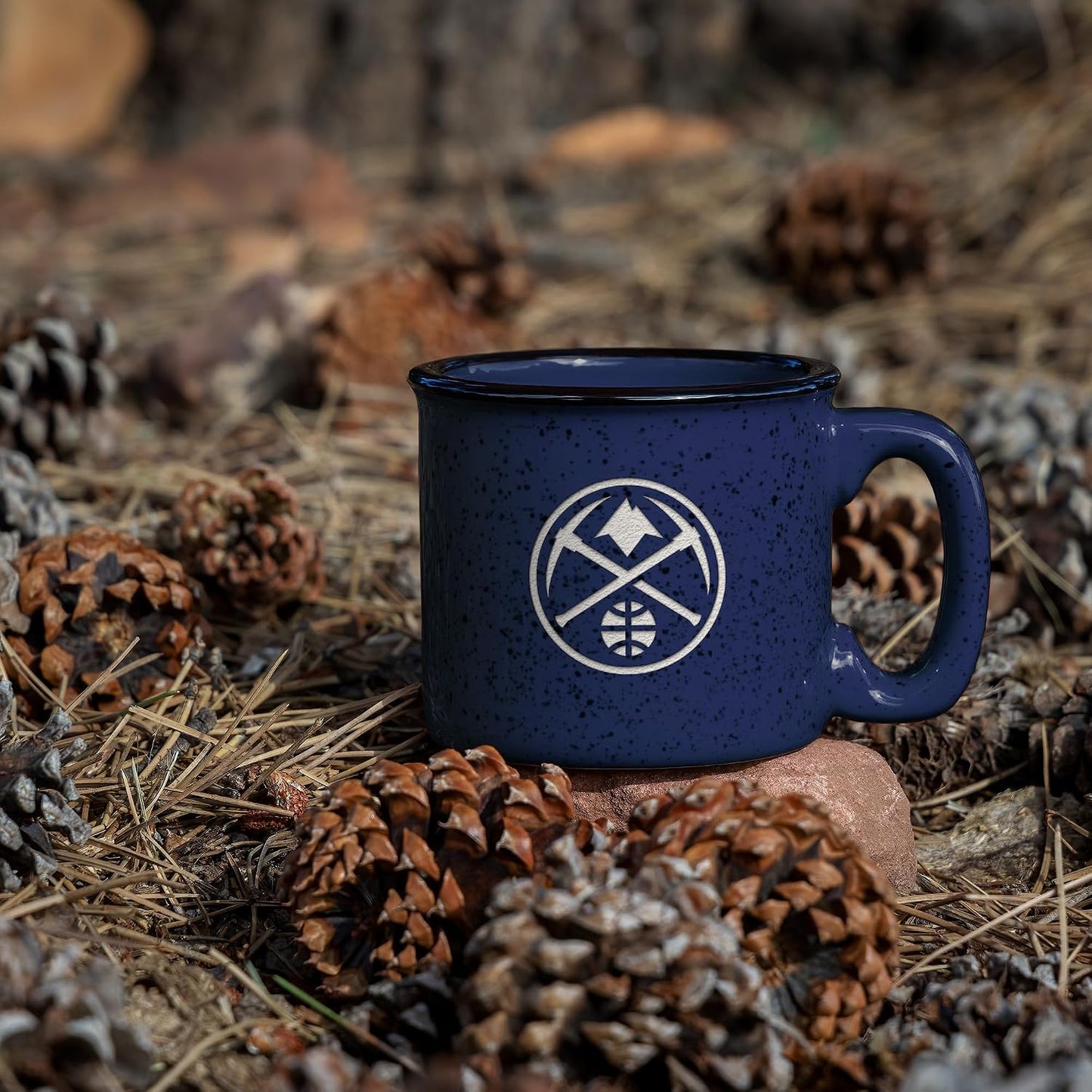 Taza fogata NBA grabada láser 12oz