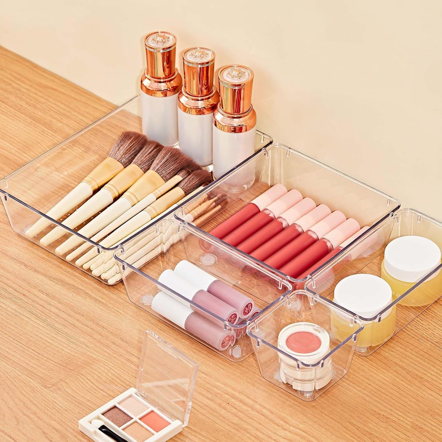 Organiz. cajones 22 pzas con almohadillas antiderrap