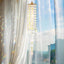 Campanas viento cristal reflejos arcoíris ganchos decoración