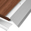Umbral puerta aluminio 1.6" para sillas ruedas