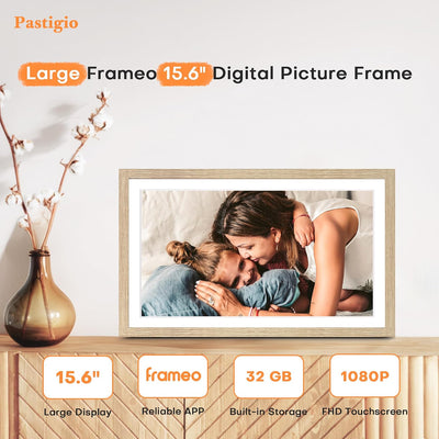 Marco fotos digital 15.6pulg pantalla IPS FHD 32GB