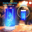 4 Luces LED Efecto Llama Recargables USB con Control Remoto