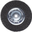 Rueda alambre rizada 6pulg eje 1/2-5/8 3750RPM