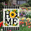 Bandera primavera 12x18pulg doble cara decoración jardín