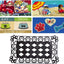 5 Tapetes Puerta Intercambiables 30x18pulg Antiderrap