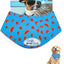 Bufanda refrigerante para perros grande color azul