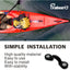 Kit almohadillas kayak 10/20 pzas nailon acero inox