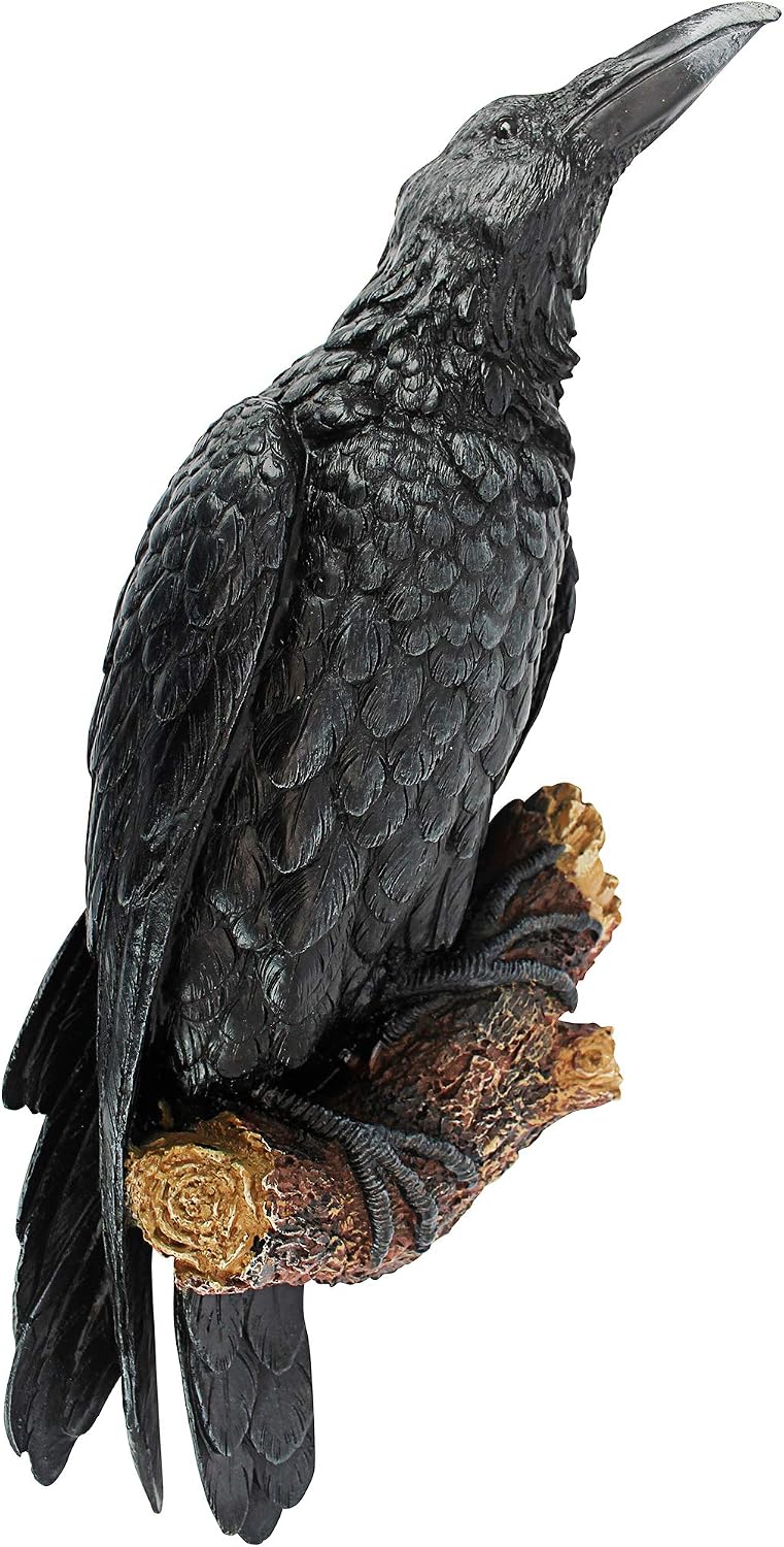 Escultura gótica de pared The Raven's Perch