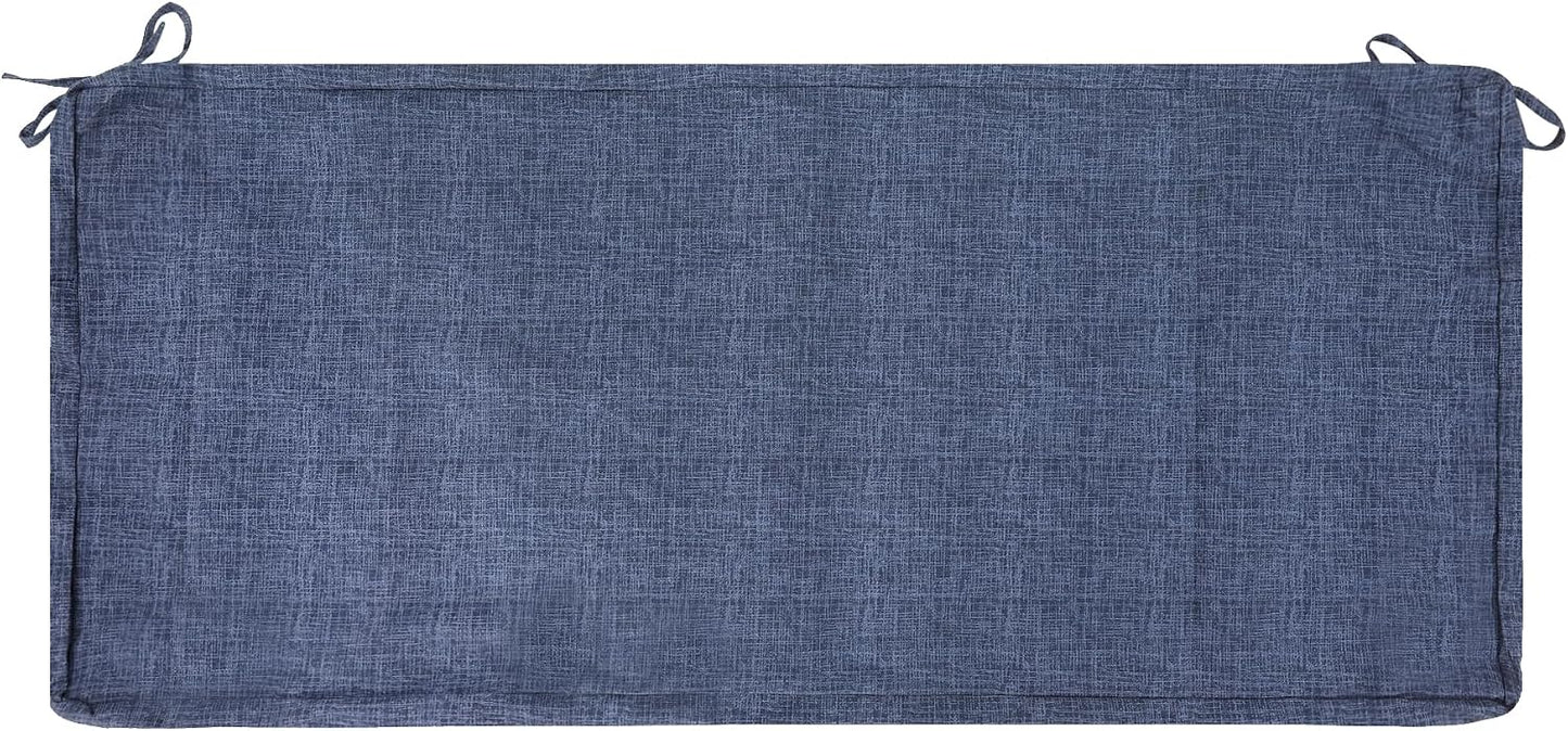 Funda cojín banco patio 45x18x3" sin inserto resistente agua