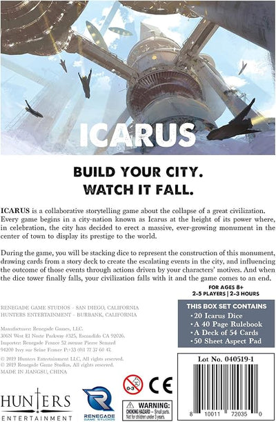 Set Icarus 2-5 jugadores 8 años en adelante