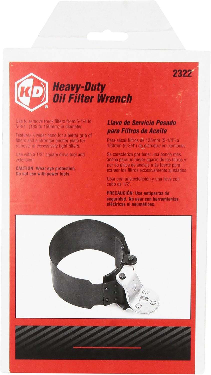 Llave filtro aceite 5-1/4 a 5-3/4"