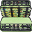 Vitrina plegable para 66 cuchillos de bolsillo EDC verde