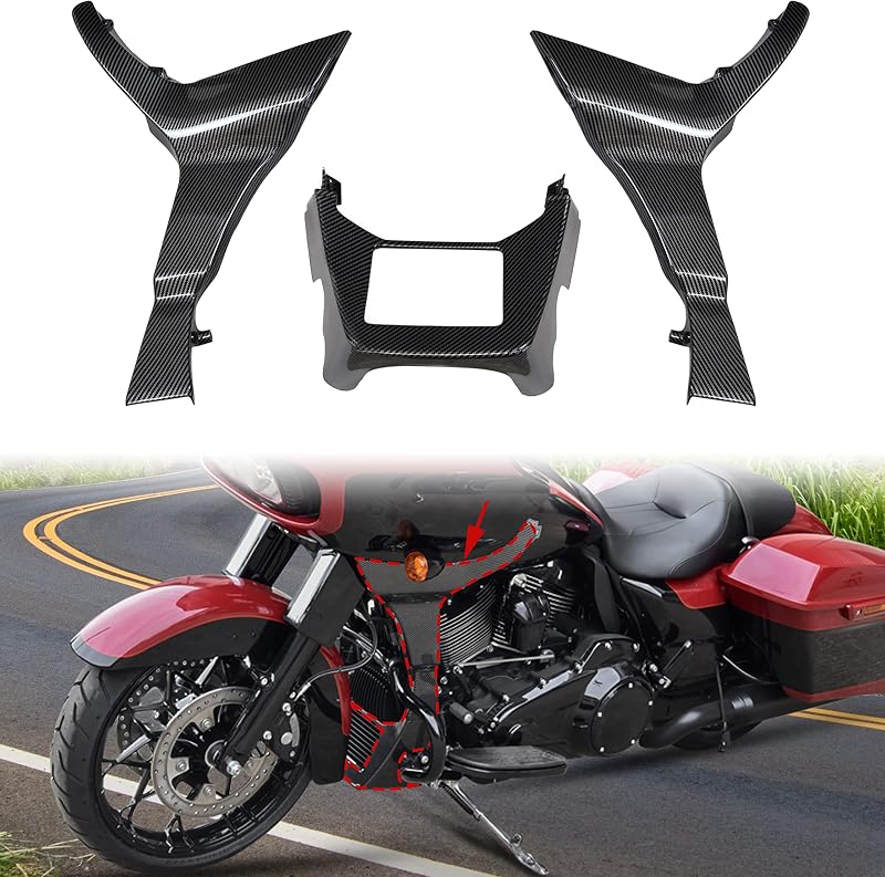 Cubierta alerón carenado Road Glide 17-23 patrón fibra