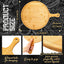 20 Tablas Cortar Redondas Madera Acacia Bambú