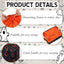 Cesta Halloween espeluznante plegable con asa y cierre