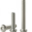 Tornillos cabeza botón M8x1.0 acero inox 304 A2-70 10 pzas
