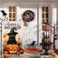 Bandera jardín gatos Halloween 12x18pulg doble cara