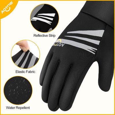 Guantes deportivos invierno niños térmicos resistentes